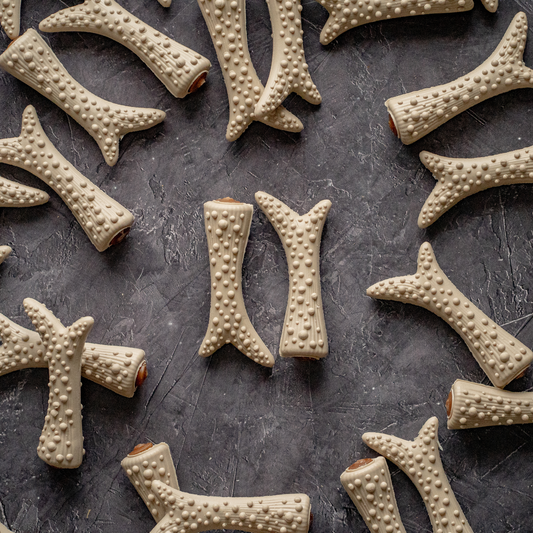 Peanut Butter Stuffed Antlers