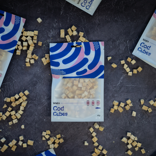 Freeze Dried Cod Cubes