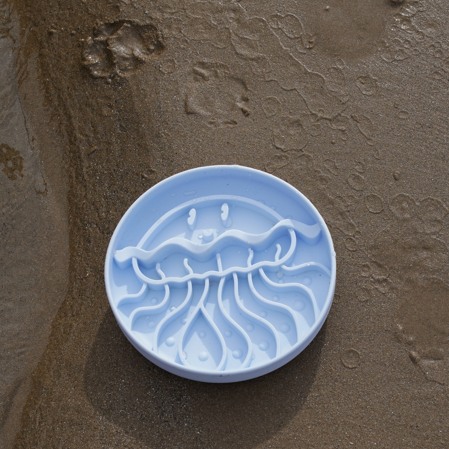 Jelly Dish Slow Feeder - Ocean Mist